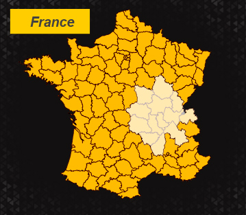 Livraison partout en France, prise en charge region Rhone alpes